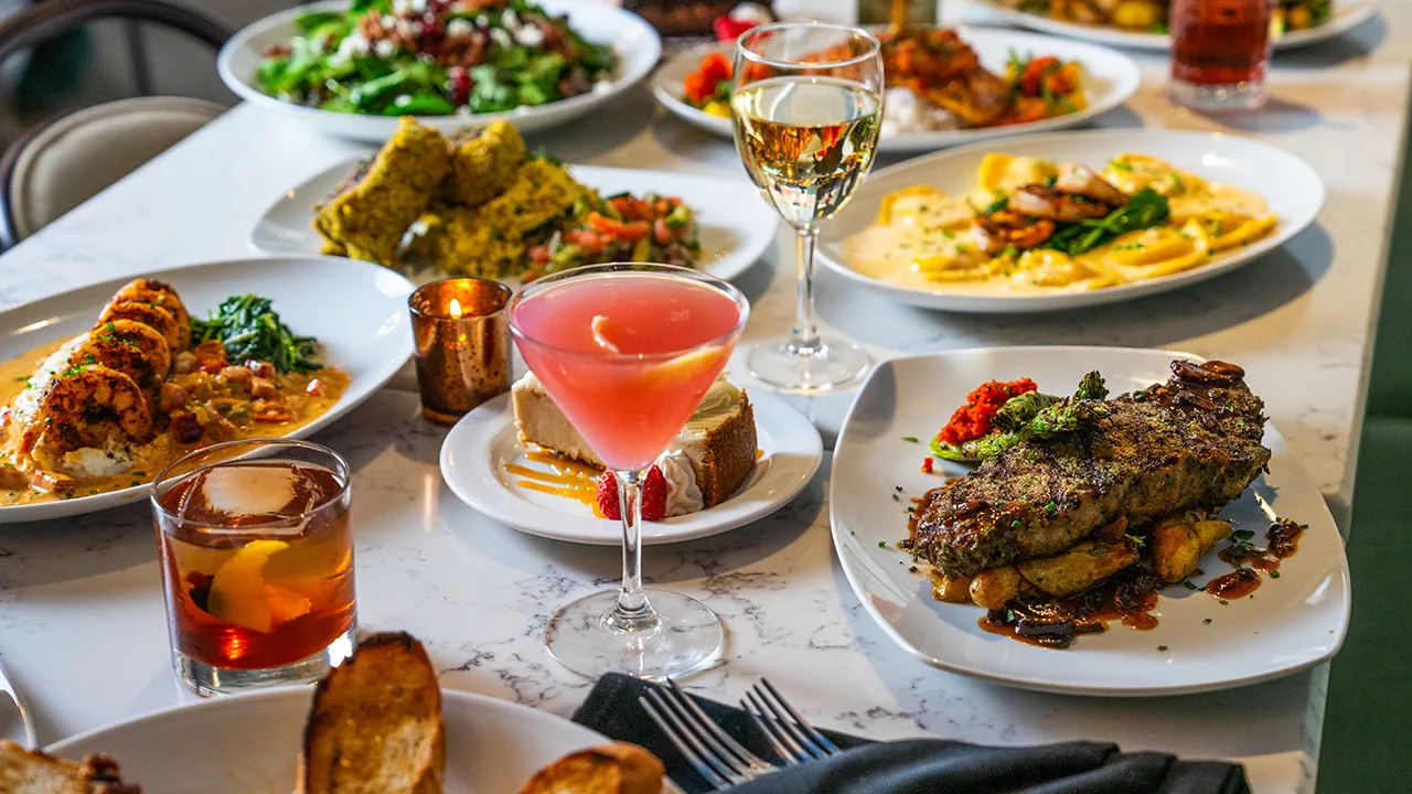 Luxury dining experience