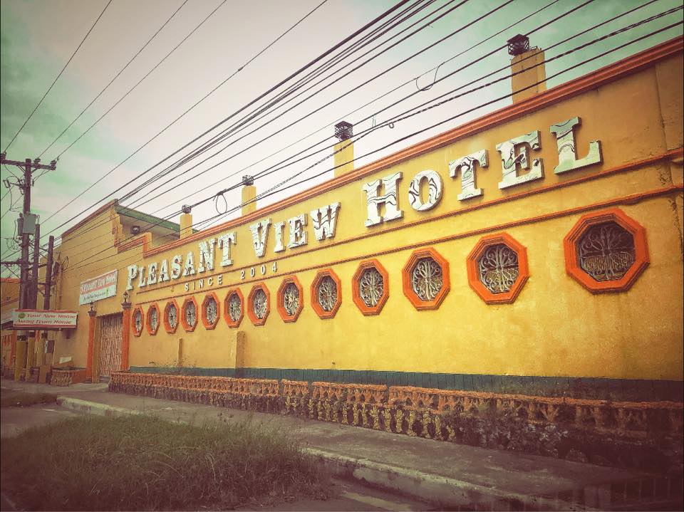 Elegant hotel exterior